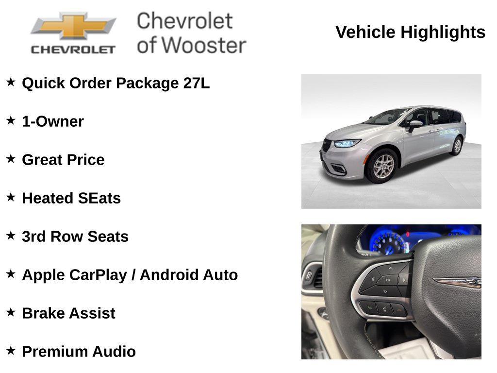 Used 2023 Chrysler Pacifica Touring-L FWD image 2