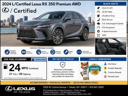 Used 2024 Lexus RX 350 AWD