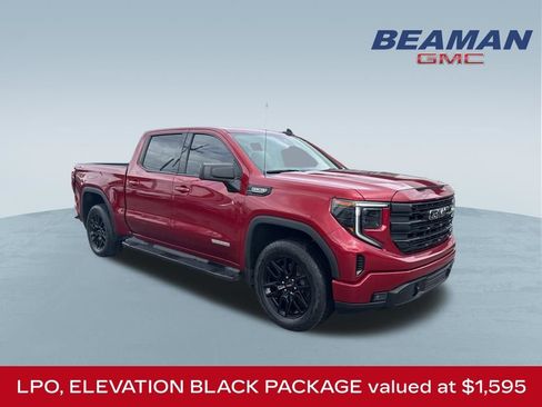 Used 2024 GMC Sierra 1500 Elevation w/ LPO, Elevation Black Package AWD/4WD image 1