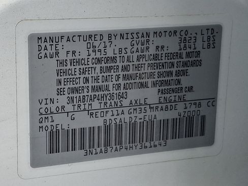 Used 2017 Nissan Sentra SV FWD image 27