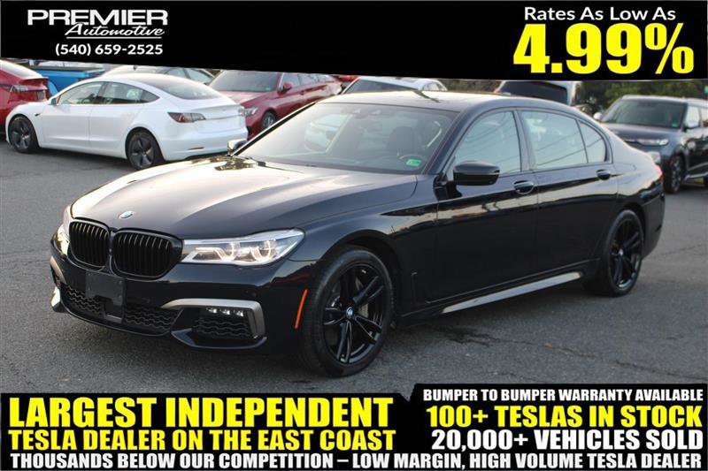 Used 2018 BMW 750i xDrive AWD/4WD image 1
