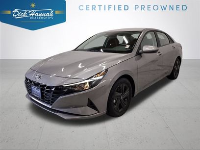 Certified 2021 Hyundai Elantra Blue