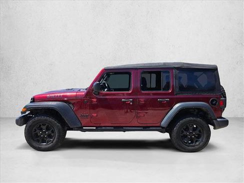 Used 2021 Jeep Wrangler Unlimited Sport AWD/4WD image 3