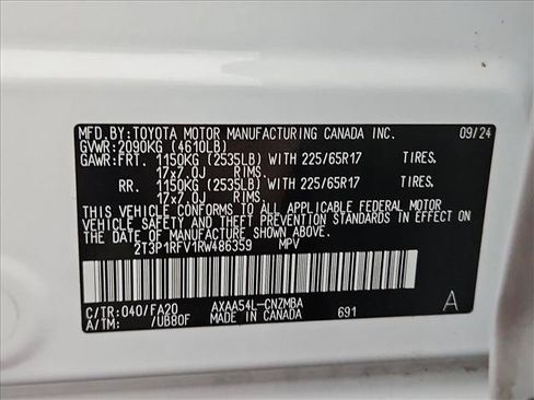 Used 2024 Toyota RAV4 XLE AWD/4WD image 25