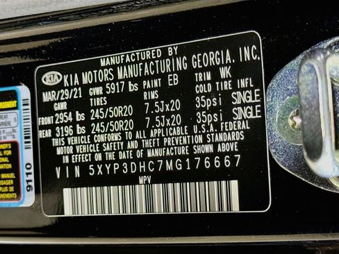 Used 2021 Kia Telluride EX w/ EX Premium Package AWD/4WD image 34
