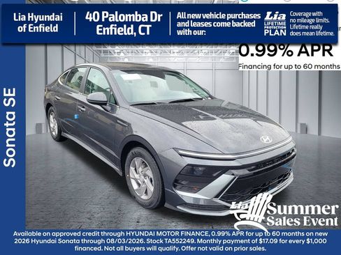New 2026 Hyundai Sonata SE FWD image 1