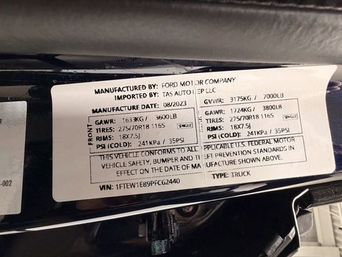 Used 2023 Ford F150 Tremor AWD/4WD image 59