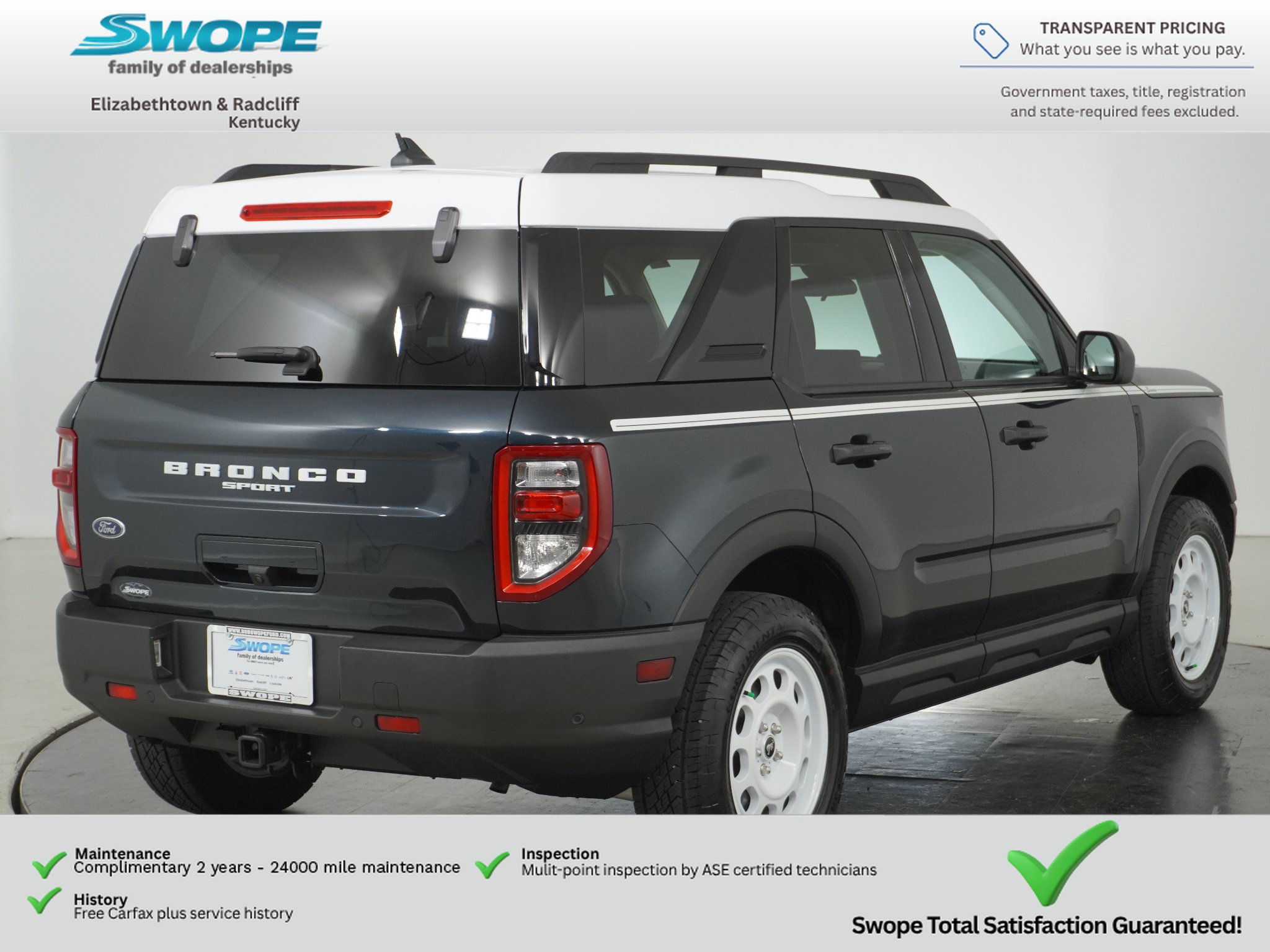 Used 2023 Ford Bronco Sport Heritage w/ Heritage Convenience Package AWD/4WD image 3