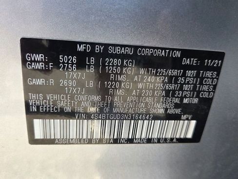 Used 2022 Subaru Outback Wilderness image 21