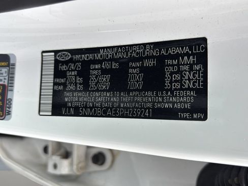 Certified 2023 Hyundai Tucson SEL AWD/4WD image 38