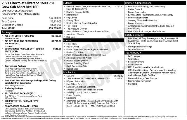 Used 2021 Chevrolet Silverado 1500 RST w/ All Star Edition Plus AWD/4WD image 6