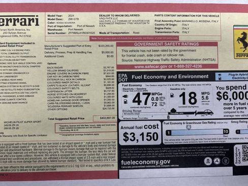 Used 2024 Ferrari 296 GTB image 31