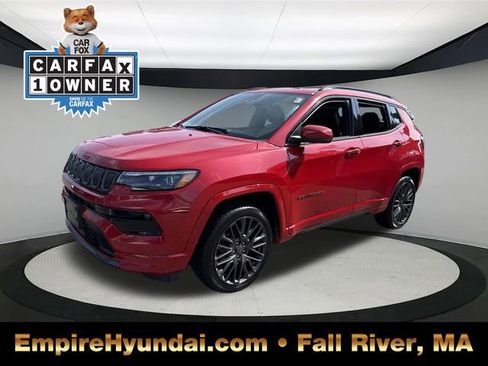 Used 2022 Jeep Compass Limited w/ (RED) Package image 1