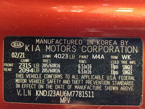 Used 2021 Kia Soul LX FWD image 33