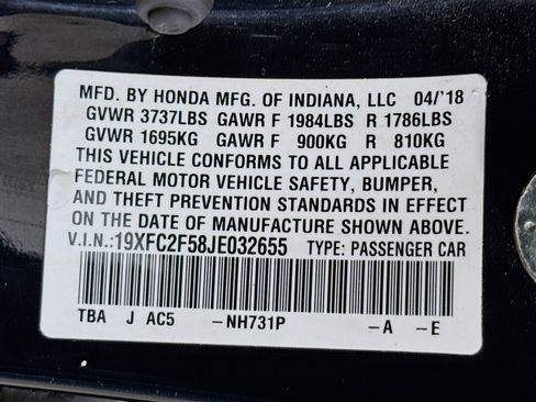 Used 2018 Honda Civic LX image 36