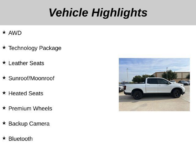 Used 2024 Honda Ridgeline Black Edition image 5