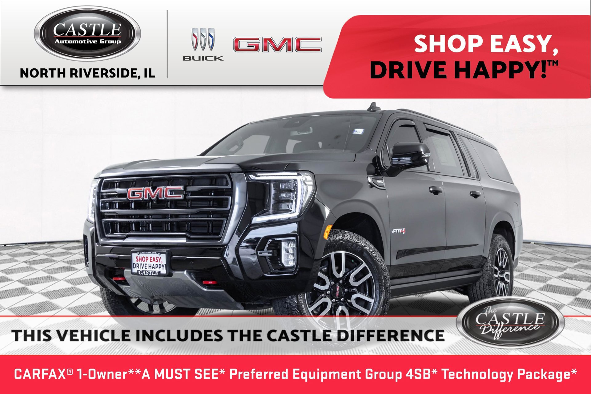 Used 2024 GMC Yukon XL AT4 w/ AT4 Premium Package AWD/4WD image 1