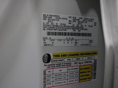 Used 2020 Ford Expedition Max Platinum image 42