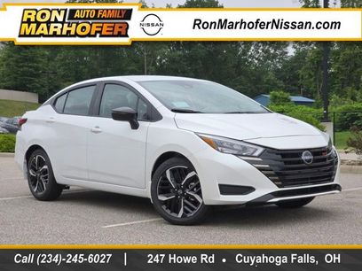 New 2025 Nissan Versa SR w/ Trunk Package
