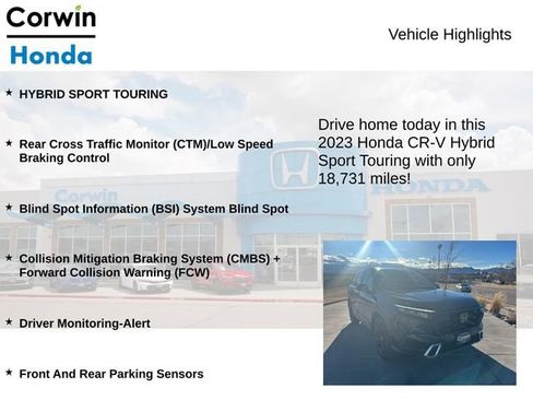 Used 2023 Honda CR-V Sport Touring image 6