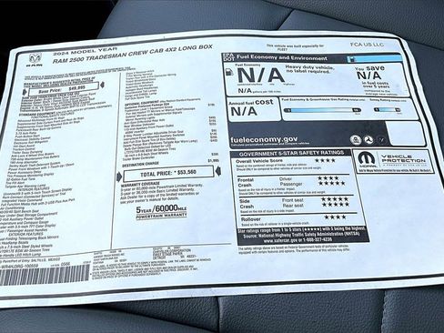 New 2024 RAM 2500 Tradesman image 20