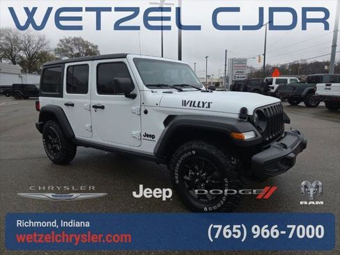 Certified 2023 Jeep Wrangler Willys image 1