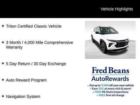 Used 2024 Chevrolet TrailBlazer RS w/ Convenience Package AWD/4WD image 5