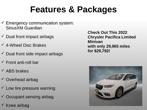 Used 2022 Chrysler Pacifica Limited image 17