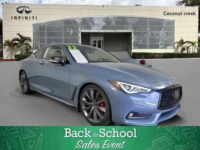 Used 2022 INFINITI Q60 Red Sport 400 w/ Carbon Fiber Package
