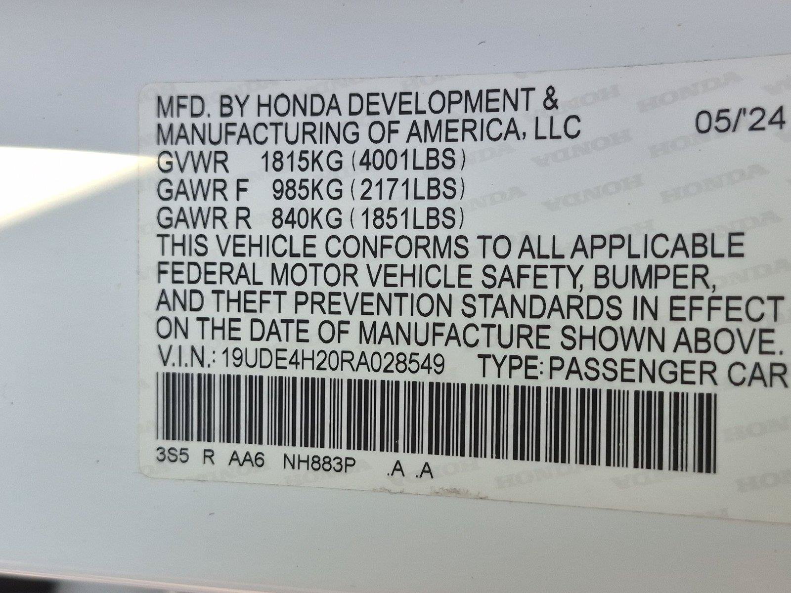 Used 2024 Acura Integra FWD image 39