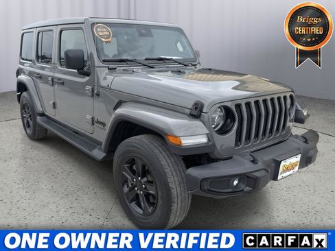 Used 2020 Jeep Wrangler Unlimited Sahara AWD/4WD image 1