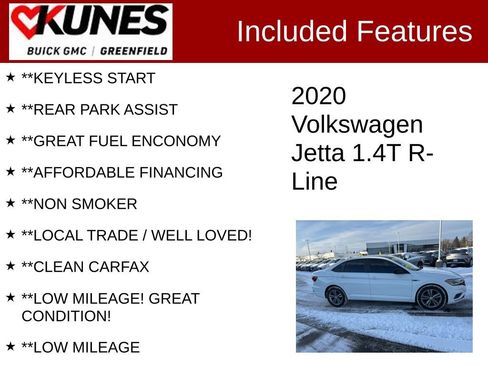 Used 2020 Volkswagen Jetta R-Line w/ R-Line Cold Weather Package image 3