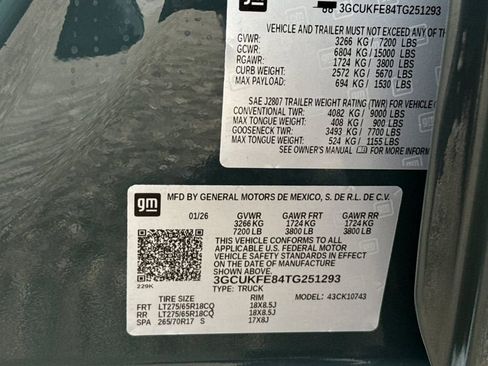 New 2026 Chevrolet Silverado 1500 LT Trail Boss w/ LT Trail Boss Premium Package image 28