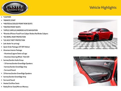 Used 2022 Dodge Charger SRT Hellcat w/ Harman/Kardon Audio Group image 4