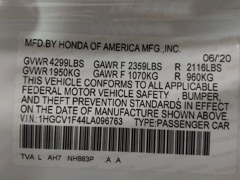 Used 2020 Honda Accord EX image 33