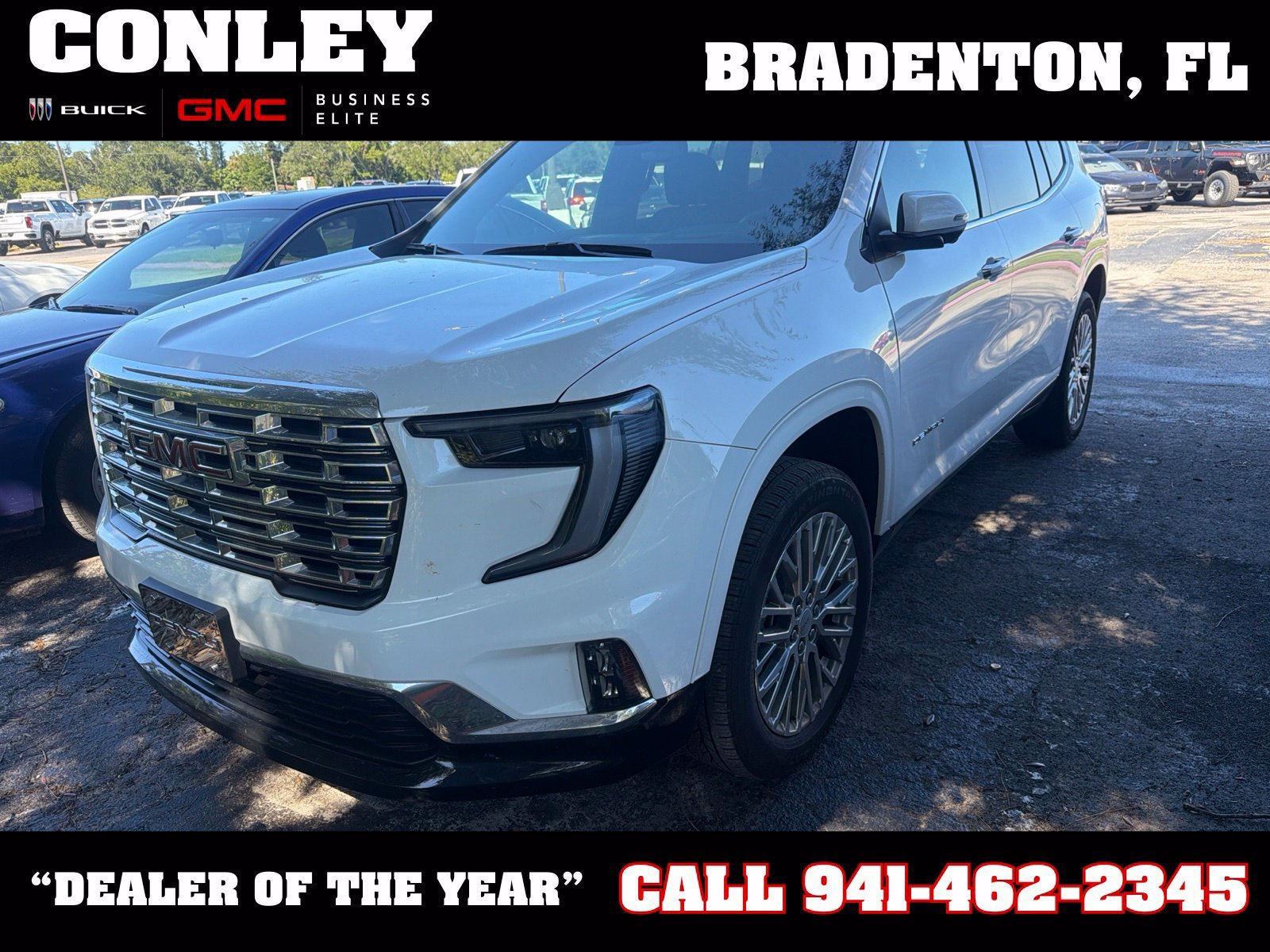 Certified 2024 GMC Acadia Denali w/ LPO, Floor Liner Package FWD image 1
