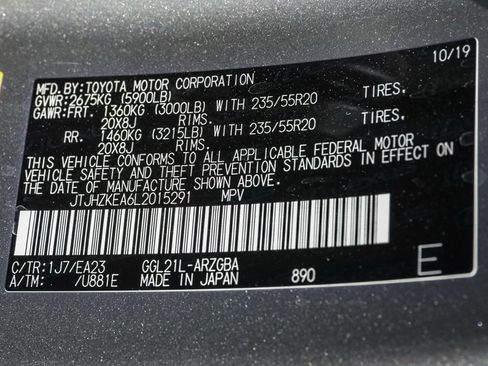 Used 2020 Lexus RX 350L FWD w/ Premium Package image 36
