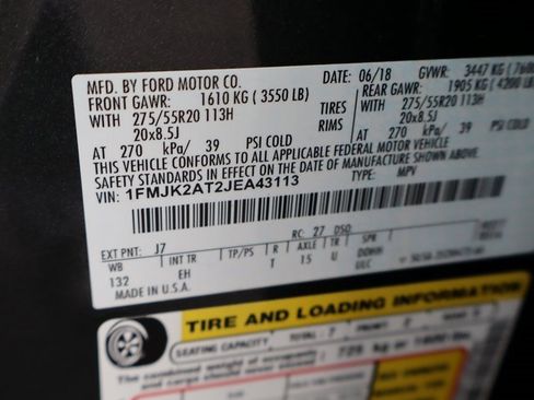 Used 2018 Ford Expedition Max Limited w/ Equipment Group 301A image 14