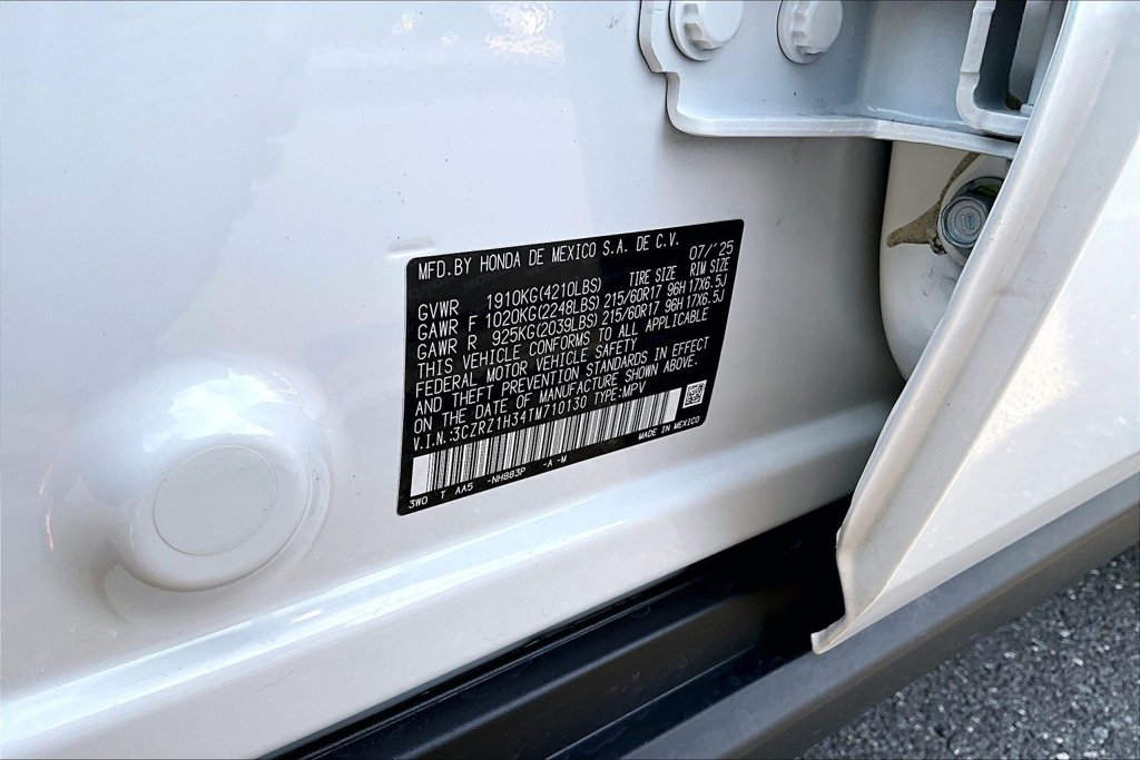 Certified 2026 Honda HR-V LX image 14