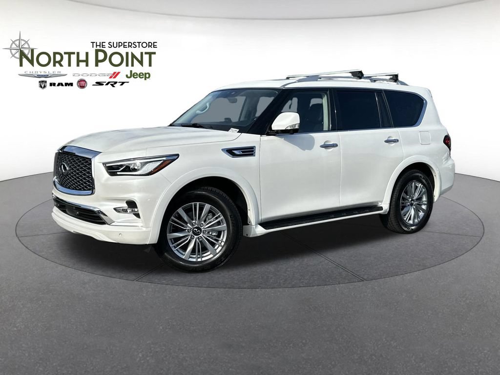 Used 2023 INFINITI QX80 Luxe w/ Cargo Package AWD/4WD image 1