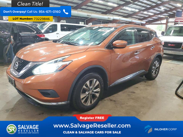 Used 2015 Nissan Murano S w/ Navigation Package AWD/4WD image 1
