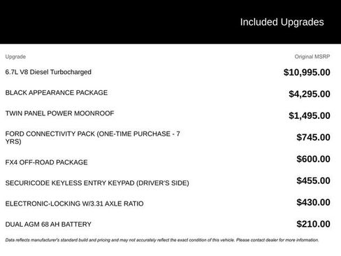 New 2026 Ford F250 Lariat w/ Black Appearance Package image 3