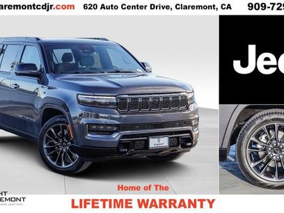 New 2025 Jeep Grand Wagoneer L Series II Obsidian w/ Quick Order Packagew 28T