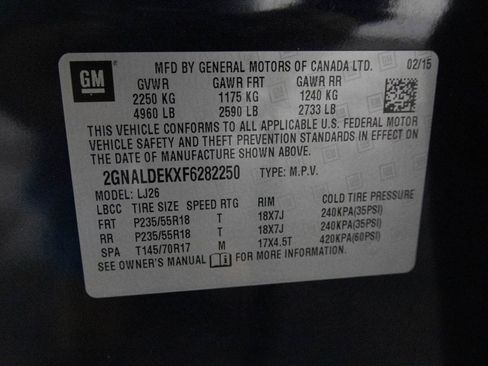 Used 2015 Chevrolet Equinox LTZ image 48