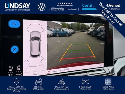Certified 2024 Volkswagen Atlas Cross Sport SEL image 16