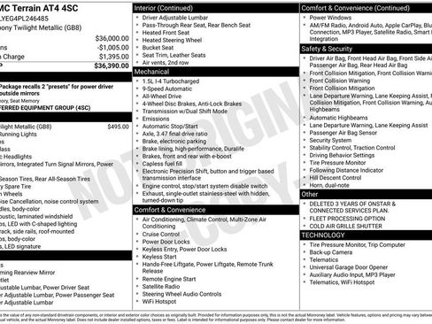 Used 2023 GMC Terrain AT4 image 21
