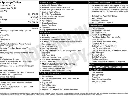 Certified 2023 Kia Sportage X-Line AWD/4WD image 25