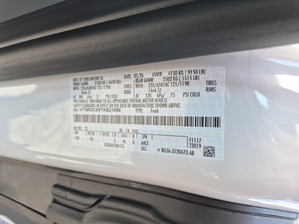 New 2026 Ford Transit 250 148 Medium Roof Extended AWD w/ Load Area Protection Package image 28
