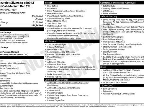 Certified 2023 Chevrolet Silverado 1500 LT AWD/4WD image 33
