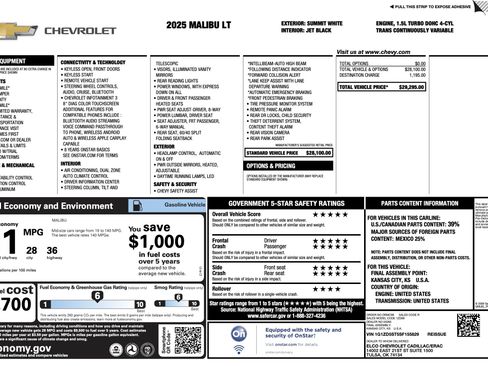 Used 2025 Chevrolet Malibu LT image 5